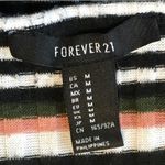 Forever 21  Striped Ribbed Sleeveless Tank Bodysuit Photo 4