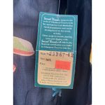 Sacred Threads  Women's‎ Vintage Black Floral Kimono Cover up Deadstock Medium Photo 4