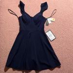 City Studio Elegant Lace Navy Blue Dress Size undefined Photo 1