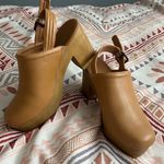 Universal Threads Women’s universal thread clog mule slingback tan shoes size 9 Photo 0