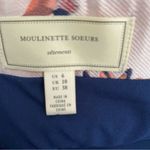 Moulinette Soeurs Anthropologie Tulle Skirt Brocade Dress Size 6 Floral Velvet Photo 12
