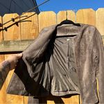 Calvin Klein faux suede jacket size 6 winter fall aesthetic Photo 6