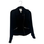 Leith  SZ M black zipper closure jacket Photo 2
