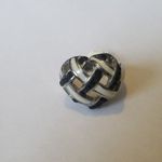 Stainless‎ steel heart ring size 8 White Photo 0