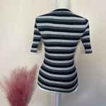 Who What Wear  • striped short sleeve ribbed knit top Photo 18