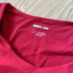 Emma Lou Red Crop Top Photo 1