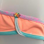 Agua Bendita Bikini Bandeau Star Print Orange Size M Photo 9