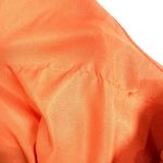 VTG Landa Burnt Orange Halter Chiffon Shirred Cocktail Dress Plus 18 Party Photo 9