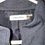 Calvin Klein Charcoal Button-Front Midi Dress Photo 1