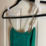 Marciano  woman’s emerald green backless top medium Photo 3