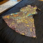 Reflective Dress Purple Photo 0