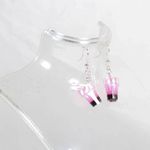 Handmade Snack Attack Earring Set – Acrylic Earrings – Milkshake, Burger & Pizza Photo 7