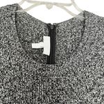 Escada Sport Black White Mixed Media Pleated Abstract Short Sleeve Dress Size 38 Photo 1