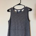 J.Jill  Fit XS Petite Gray Knit Maxi Dress Sleeveless Modal‎ Stretch Photo 1