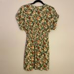 Abercrombie & Fitch Floral Fruit Print Green Red Mini Dress Women's size Small Photo 7