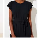 Loft NWT Tie Waist Jumpsuit Photo 8