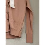 Karen Millen  1 UK 10 silk cotton sheer back tunic top New Photo 2