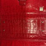 Miche Vibrant‎ Red Crocodile Cover Skin Vintage Colorful Buckle Photo 5