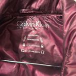 Calvin Klein  Women's Burgundy Puffer Vest Photo 2
