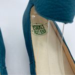 Loints of Holland Sydney Ankle Strap Wedge Shoes EU 40 US 9 turquoise blue Photo 4