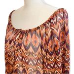 Full Tilt WOMEN’S red/orange billowy boho top Photo 1