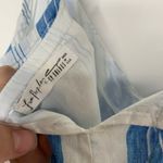 CP Shades CP Shade Free People Isabella Stripe Linen Maxi Dress Blue White Size XS Womens Photo 14