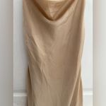 Show Me Your Mumu  Tuscany Maxi Gown Slip Dress Size S champagne gold color Photo 5