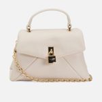 Ted Baker London Avicon Small Padlock Top Handle Crossbody Bag in Cream NEW Photo 1