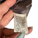 Lulumari Brown Sleeveless Gold Riveted Pleated Mini Dress Women Sz L Photo 9