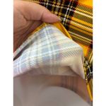 Seductions SEDUCTION WOMEN Y2K Bobycon tank Top Size M yellow plaid PREPPY GRUNGE FITTED Photo 6