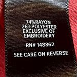 Torrid Washable Crinkle Gauze Relaxed Embroidered Blouse Baked Apple 2 2X 18-20 Photo 7