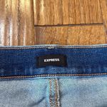 EXPRESS  90’s slim super high rise light wash jeans size 14 Photo 4