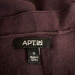 Apt. 9  Women Size Small Knit Open Draped Ruffle Cardigan Coverup 3/4 Sleeve Photo 8