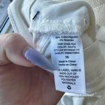 Scoop White Retro Boyfriend High Rise Cut Off Shorts Size 16 NWT! Photo 4