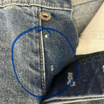 Pistola Charlie High Rise Zip Leg Jeans Women’s 27 Distressed Crop Fray Hem Photo 4