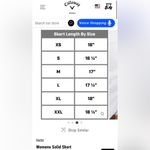 Callaway NWT  Brilliant White Ventilated Skort with Opti Dri Size Large Photo 10