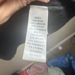 Banana Republic  CASHMERE BLEND GRAY BATWING RIBBED COWL NECK SWEATER DRESS M Photo 3