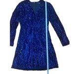 French Connection  Deniz Embellished Mini Dress in color Surf The Web sz 6 Photo 7