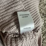 Lulus Let's Get Away lilac purple knit cropped low-back tank top size M Photo 7