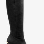 Michael Kors  size 9 suede leather tall heel boots Photo 0