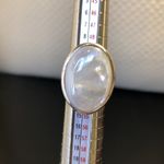 Sterling Silver ANN KING Mother of Pearl Cabochon Cut Out Ring Sz 6 NWOT Photo 14