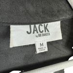 Jack by BB Dakota Big City Nights Black Open Blazer Jacket Faux Suede Size M Photo 4