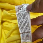 La Ven Boutique Lara Dress Maxi Dress Cap Sleeve Ruffle Casual Size M. B27 Yellow Size M Photo 10