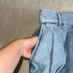 AGOLDE Becker Raw Hem Denim Mini Skirt Blue Size 30 NWT Photo 8