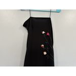 Rampage  Y2K Black Floral Embroidered Dress Juniors 7 Photo 1