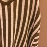 Madewell Striped Linen blend V neck Racerback Tank Top Brown White XS Photo 4