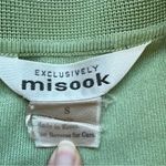 Misook Exclusively  2 PC Set Open Front Cardigan & Tank S M Knit Acrylic Slinky Photo 14