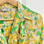 ZARA  Satin Effect Long Sleeve Wrap Dress Photo 9