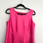 Le Suit Hot Pink Sleeveless Sheath Dress Photo 8