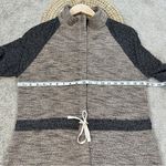 Anthropologie Dolan Women’s Zip Up Long Knit Sweater Jacket Drawstring Size M Brown Size M Photo 13
